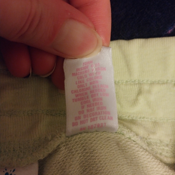 HP yellow green shorts girls juniors size 14 - Picture 5 of 5